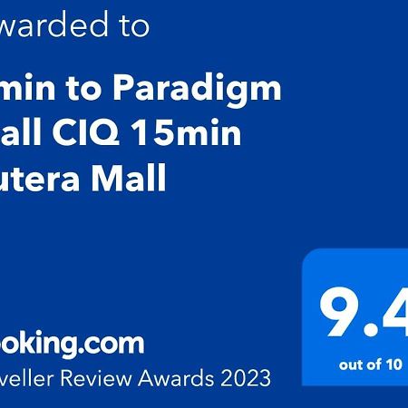 5Min Paradigm Mall 15Min Sutera Mall Ciq 10Pax Apartment ยะโฮร์บาห์รู ภายนอก รูปภาพ