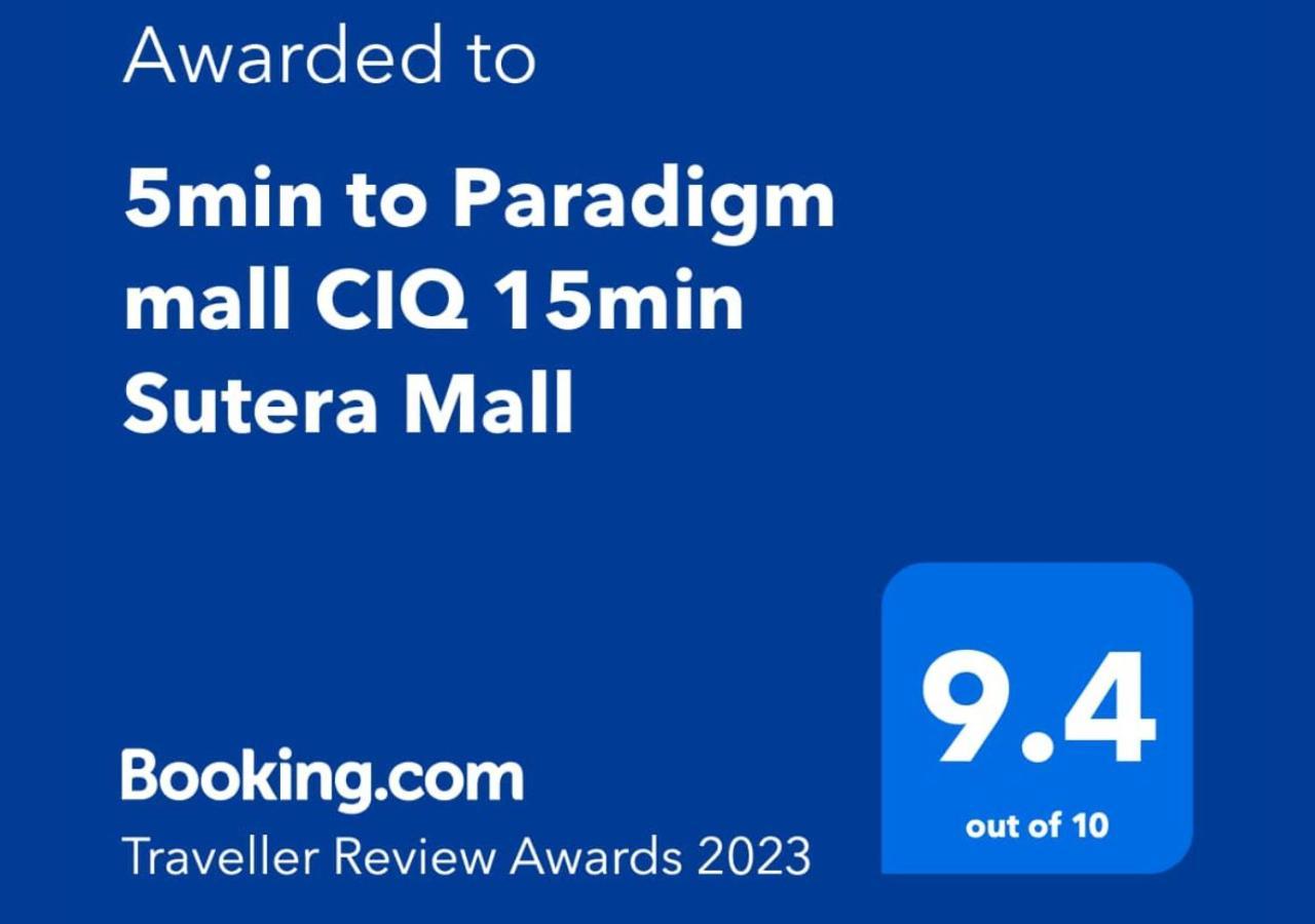 5Min Paradigm Mall 15Min Sutera Mall Ciq 10Pax Apartment ยะโฮร์บาห์รู ภายนอก รูปภาพ